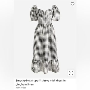 J. crew linen dress